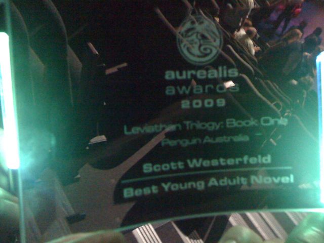 westerfeld aurelius award