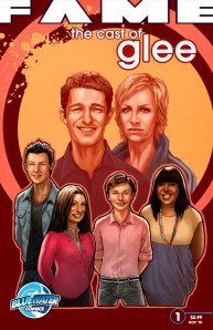 GLEE COMIC BOOK COVER
