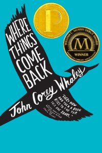 where things come back paperback printz morris