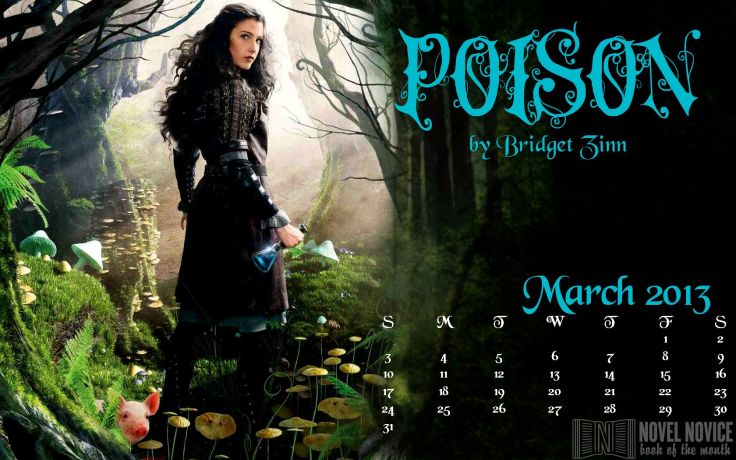 March2013 Poison desktop calendar