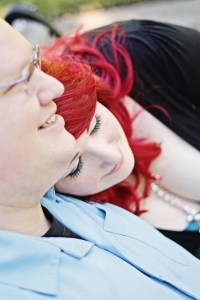 Me & my lovely fiance! (Credit: May Gunsul Photography)