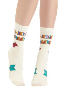 book socks modcloth