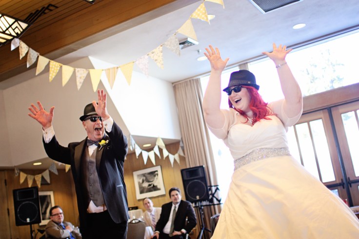My dad and I busted out a surprise father-daughter dance to The Blues Brothers "Gimme Some Lovin'" -- Check out the video at the bottom of this post!