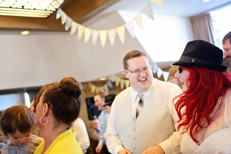 Then everyone got on the dance floor with us!