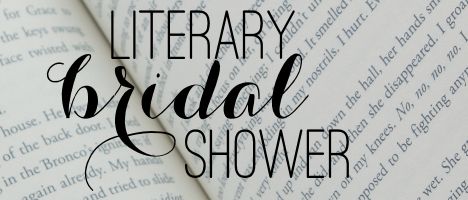 literary bridal shower banner