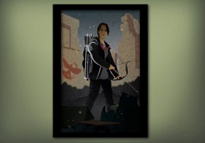 katniss poster