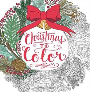 christmas to color